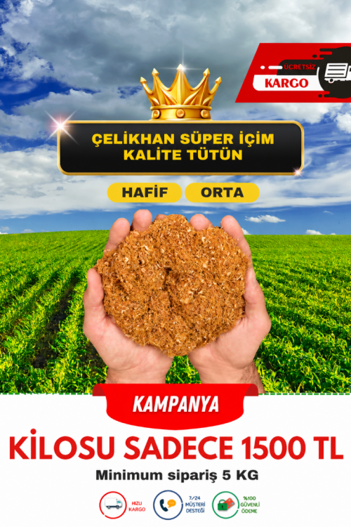 ÇELİKHAN SÜPER LÜKS  İÇİM KALİTE TÜTÜN
